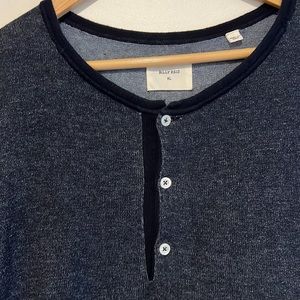 Billy Reid - made in Italy Henley size XL